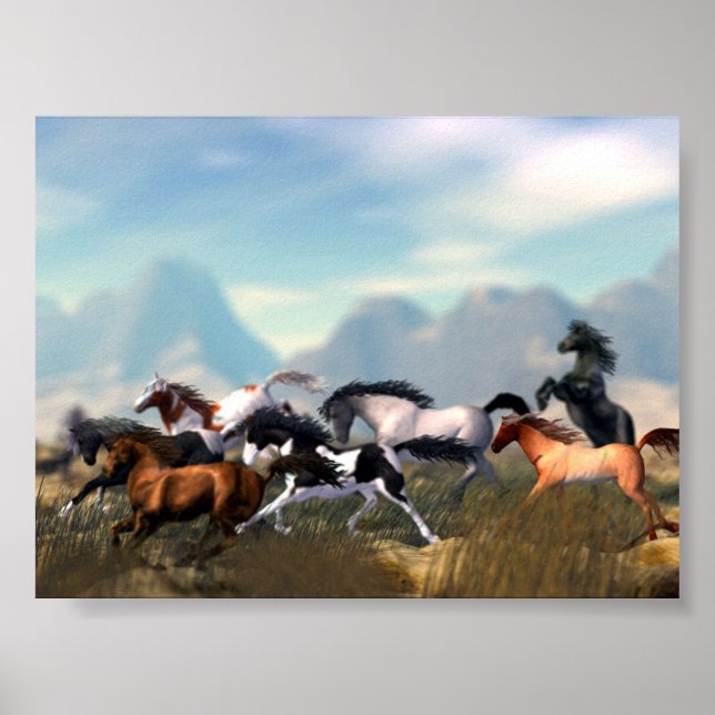 Poster Esprits sauvages (Devant)