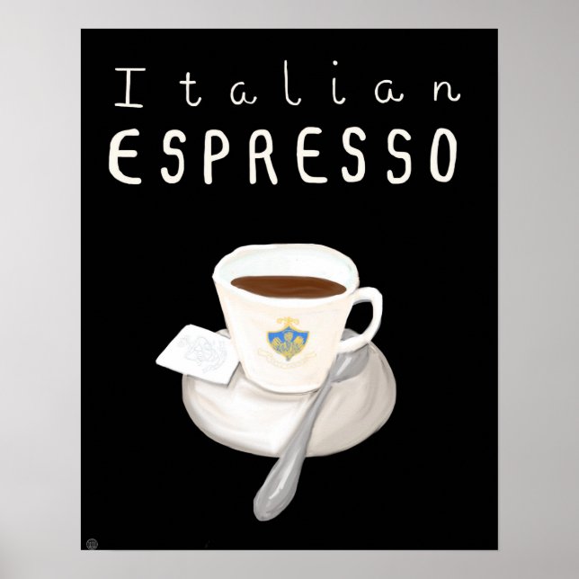 Poster Essentiel Italie - Espresso Italien (Devant)