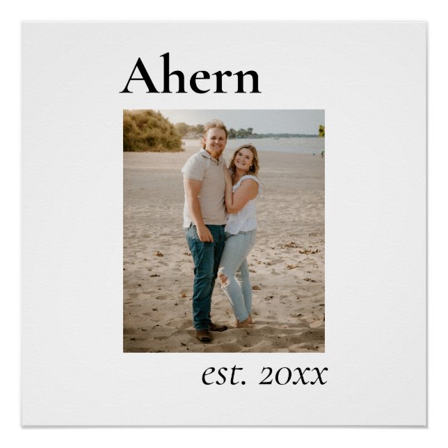 Poster Est. Newlyweds (Devant)