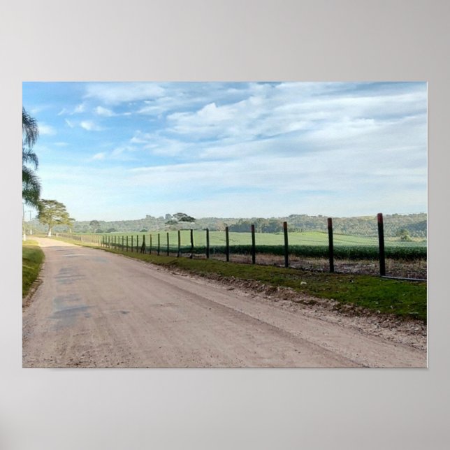 Poster Estrada Rural (Devant)