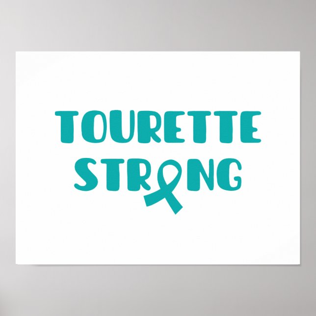 Poster et impression Tourette Strong (Devant)