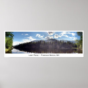 Poster Étang perdu ~ Pinkham Notch, NH