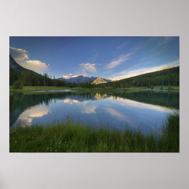 Poster Étangs en cascade (Devant)