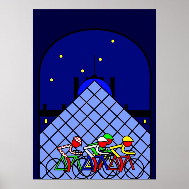 Poster Étape 21 - La Pyramide du Louvre (Devant)