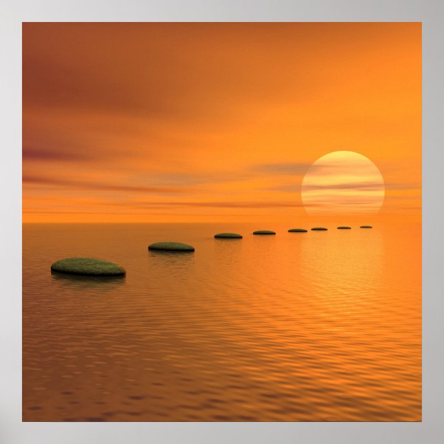 Poster Étapes vers le soleil (Devant)