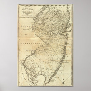 Poster État du New Jersey