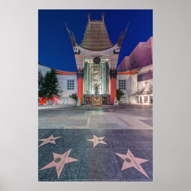 Poster États-Unis, Californie, Los Angeles, Hollywood (Devant)