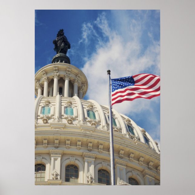 Poster États-Unis, Columbia, Washington DC, Capitol Build (Devant)
