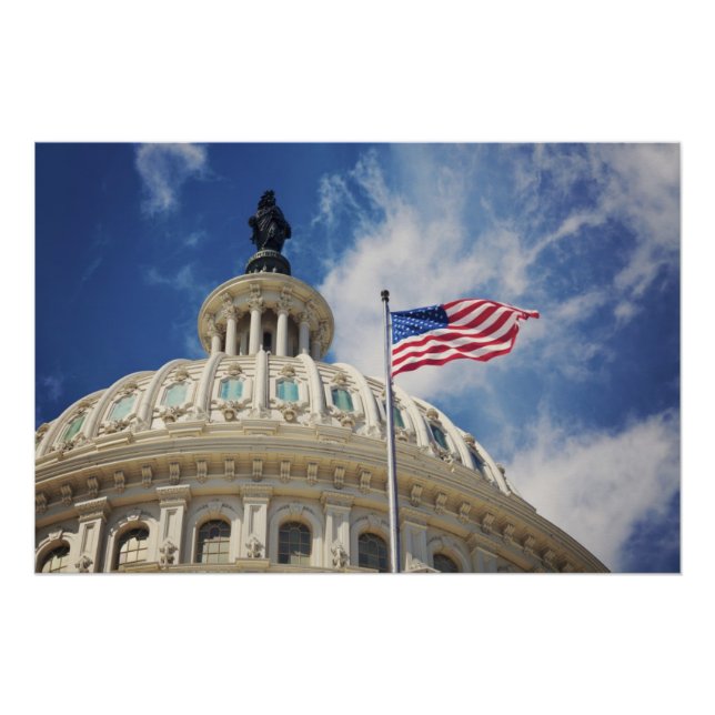 Poster États-Unis, Columbia, Washington DC, Capitol Build (Devant)