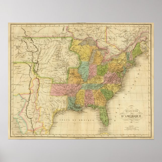 Poster États-Unis d'Amérique 4 (Devant)