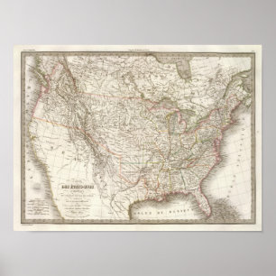 Poster Etats-Unis d'Amérique - Etats-Unis d'Amérique