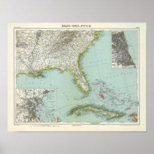 Poster États-Unis et Bahamas