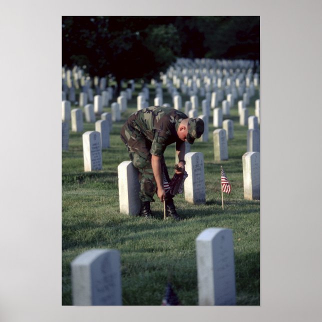 Poster États-Unis, État de Virginie, Arlington. (Devant)