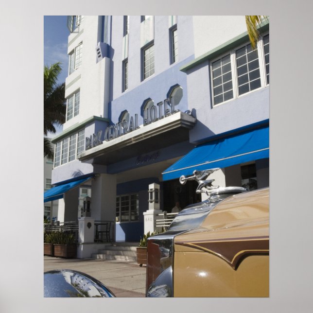 Poster États-Unis, Floride, Miami Beach : South Beach, Ar (Devant)