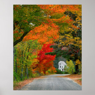 Poster États-Unis, Nouvelle-Angleterre, New Hampshire, An