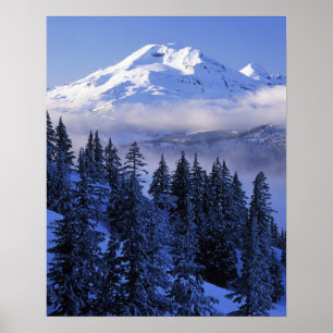 Poster États-Unis, Oregon, Deschutes National Forest, Sud