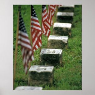 Poster États-Unis, Pennsylvanie, Gettysburg. Guerre de Sé