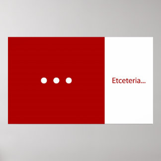 Poster Etceteria