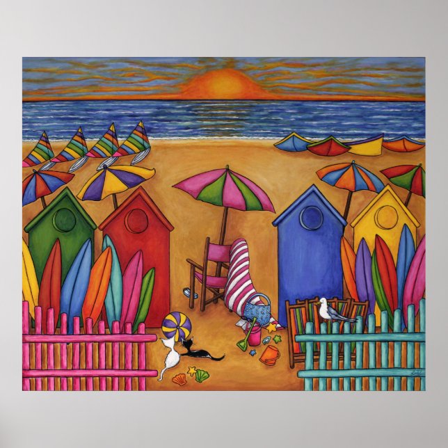 Poster Été délice Imprimer (Devant)