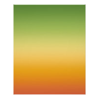 Été Tropical Dégradé Orange Lemon Lime Ombre