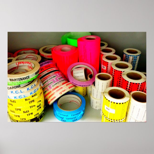 POSTER ÉTIQUETTE DE DROGUE (Devant)