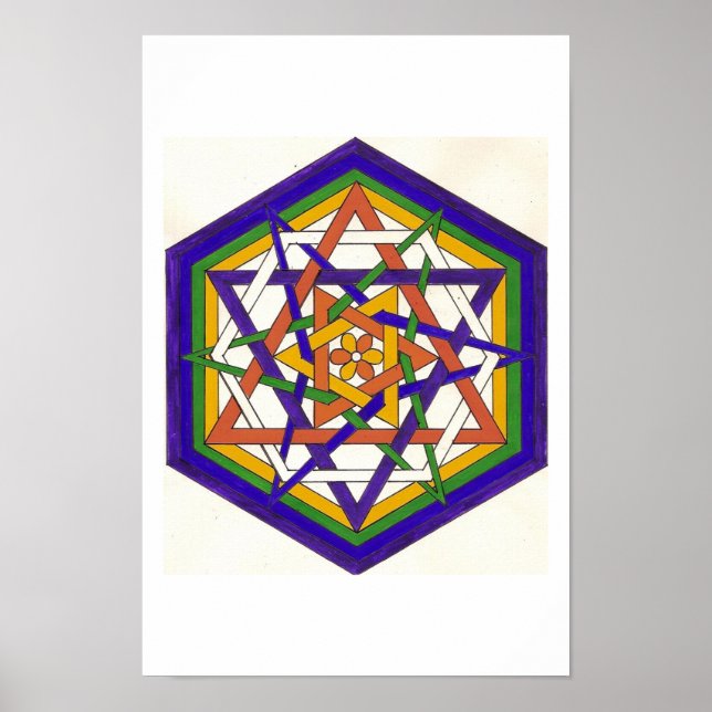 Poster Étoile 6 A (Devant)