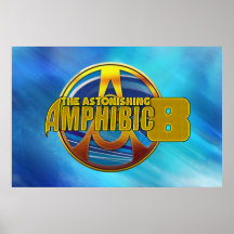 Poster étonnant Amphibic 8 Limited Edition