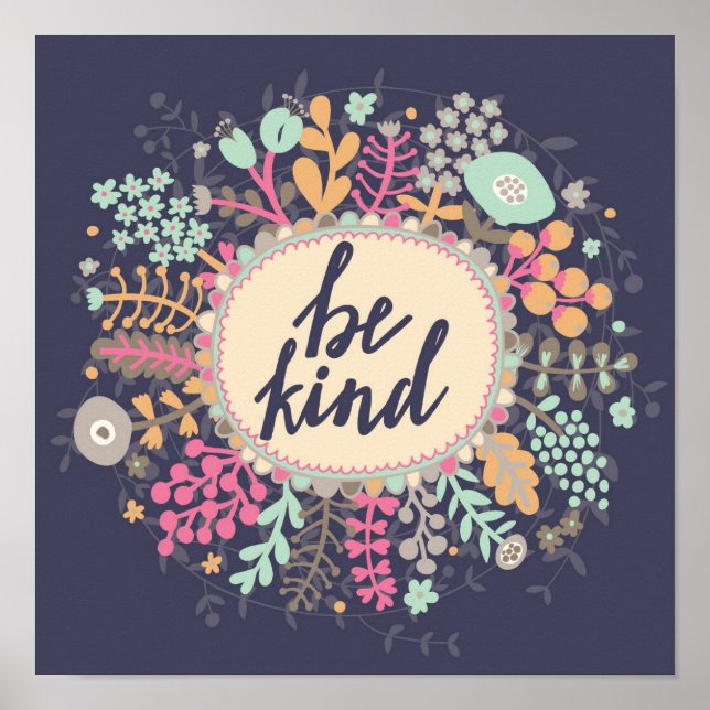 Poster Être gentil (Devant)