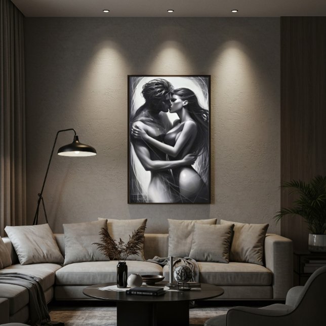 Poster Étreinte Éternelle (Créateur téléchargé)