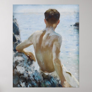 Poster Étude de plage