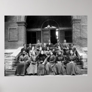 Poster Étudiants de l'Université Fisk : 1899