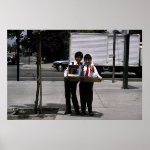 Poster Étudiants fiers, Santiago, Chili
