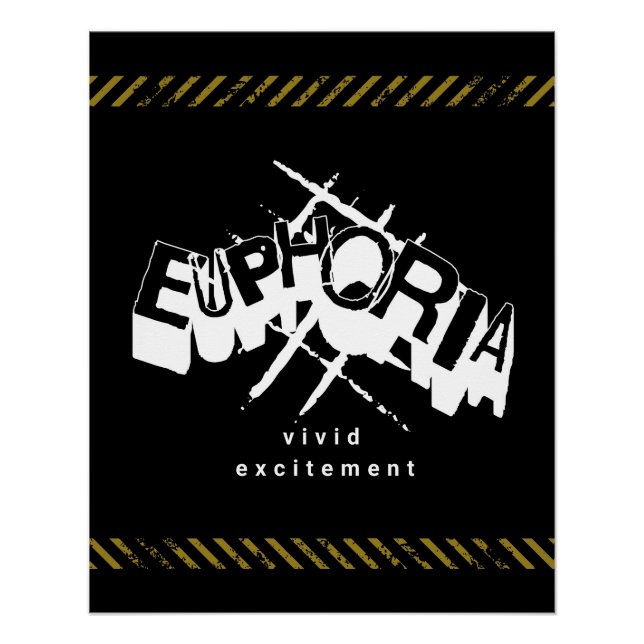 Poster Euphoria Vivid Excitation (Devant)