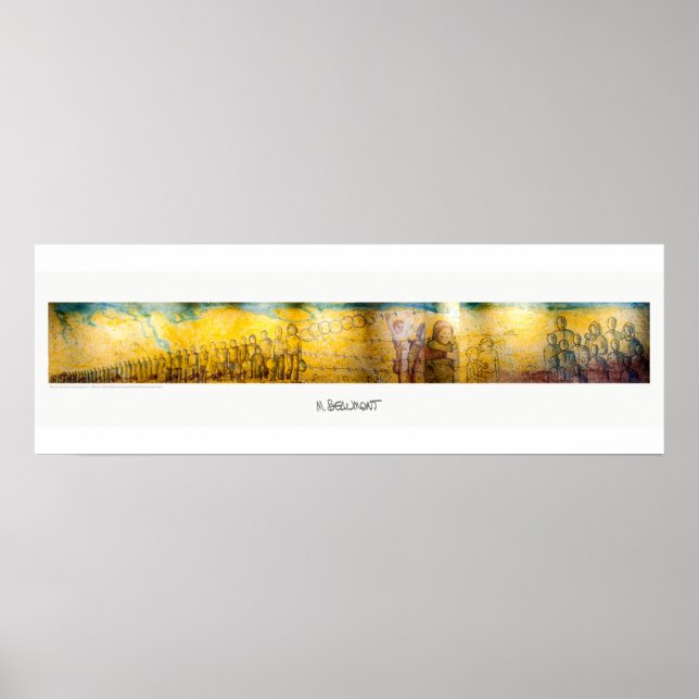 Poster "Europa, los colores de la vergüenza" - Cuadro 1 (Devant)