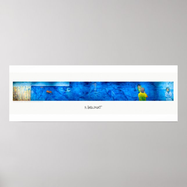 Poster "Europa, los colores de la vergüenza" - Cuadro 1 (Devant)