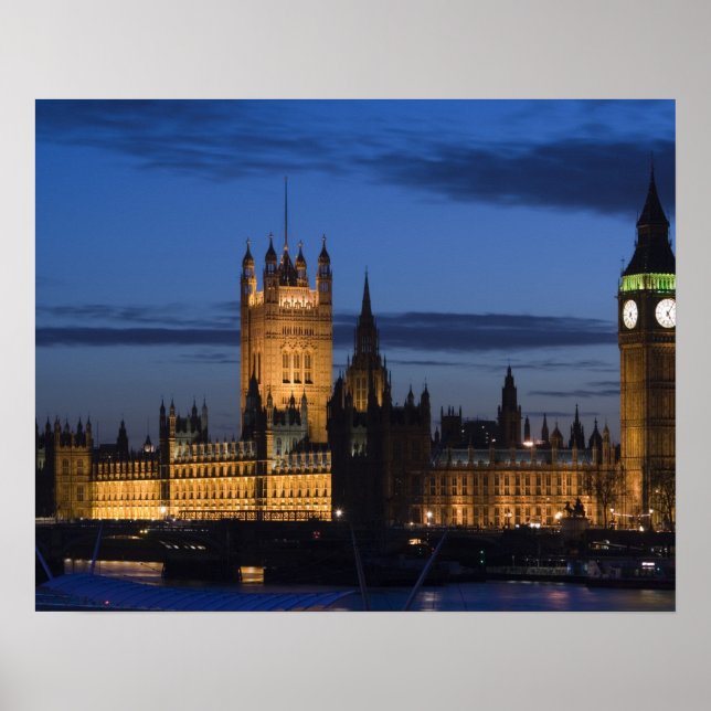 Poster Europe, ANGLETERRE, Londres : Houses of Parliament (Devant)