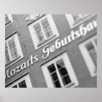 Europe, Autriche, Salzbourg. Lieu de naissance de