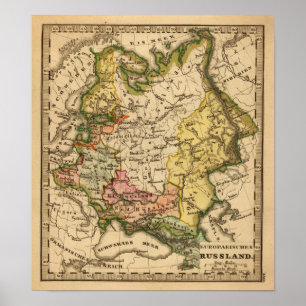 Poster Europe de l'Est et Russie