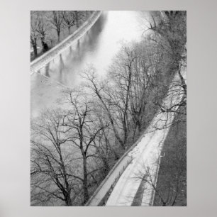 Poster Europe, Suisse, Berne. Vue d'ensemble de l'Aare