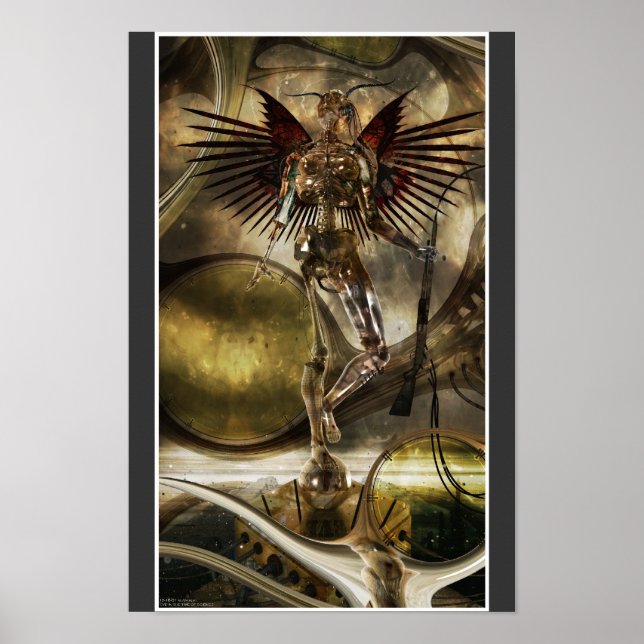 Poster Eve à l'époque de la science (Devant)