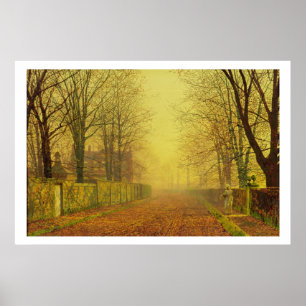 Poster Evening Glow, c.1884 (huile sur toile)