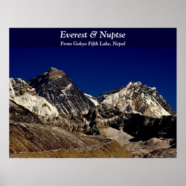 Poster Everest et Nuptse (Devant)