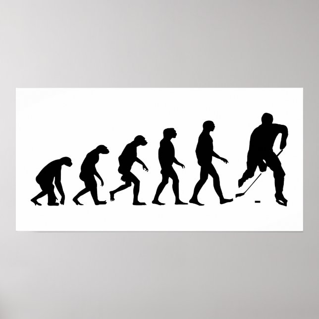 Poster Évolution du hockey (Devant)