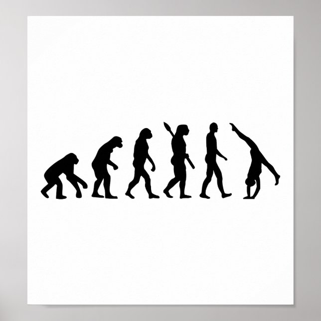 Poster Evolution Gymnastics (Devant)