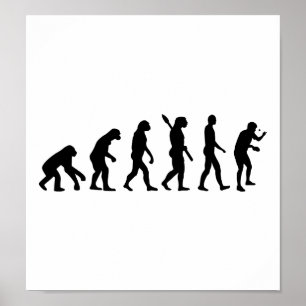 Poster Evolution Tennis de table