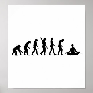 Poster Evolution Yoga