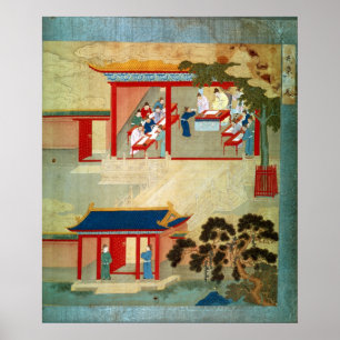 Poster Examen De Fonction Publique Sous L'Empereur Jen Ts