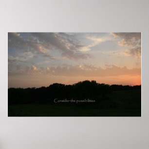 Poster Examiner les possibilités