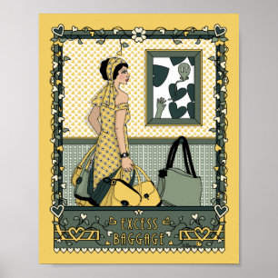 Poster excédent de bagages_C_8x10