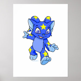 Poster Excité Starry Acara